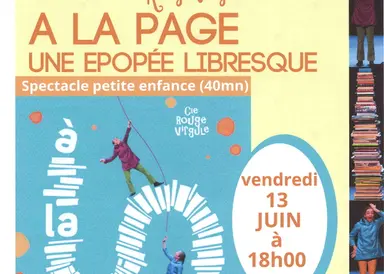 À la page – Une épopée libresque, Montcuq-en-Quercy-Blanc, Lot - Lokaly