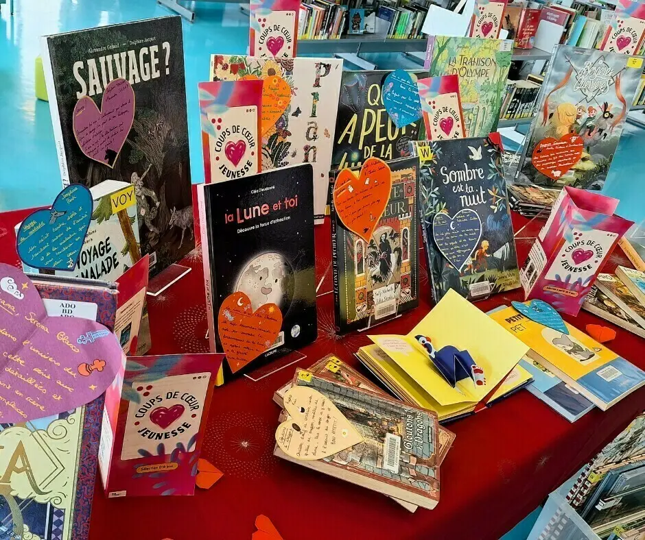 Comptoir jeunesse spécial coups de cœur