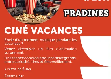 Ciné vacances à la médiathèque de Pradines