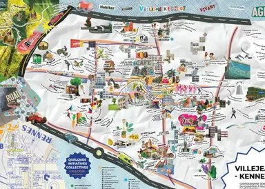 Exposition de l’agence sensible « Villejean Collectif ! »